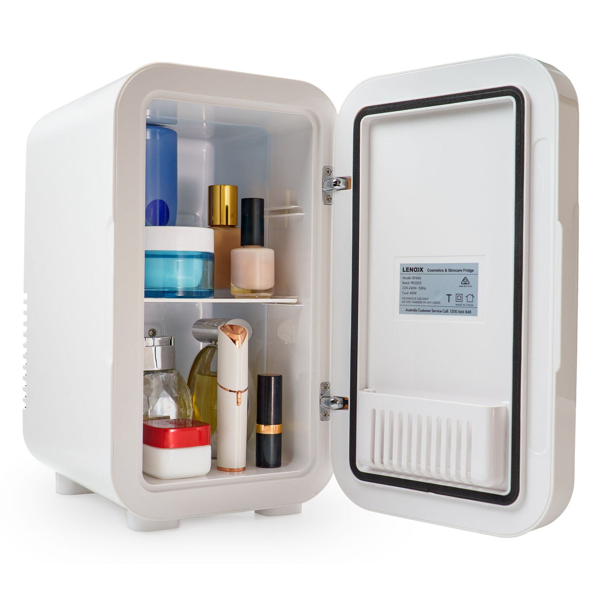 6L Touch Operated Beauty, Cosmetics & Skincare Fridge - Glam Warehouse