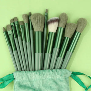 8/13PCS Makeup Brushes Set Fluffy Soft for Beauty Cosmetics - Glam Warehouse