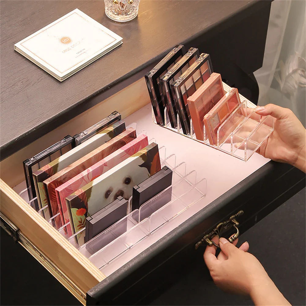 Acrylic Transparent Eye Shadow Tray Storage Box