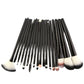 18-Piece Makeup Brushes Set with Portable PU Case