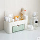 Double Layer Plastic Makeup Organizers Storage Box Cosmetic Drawers