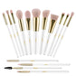 15-Piece Makeup Brushes with Storage Bucket