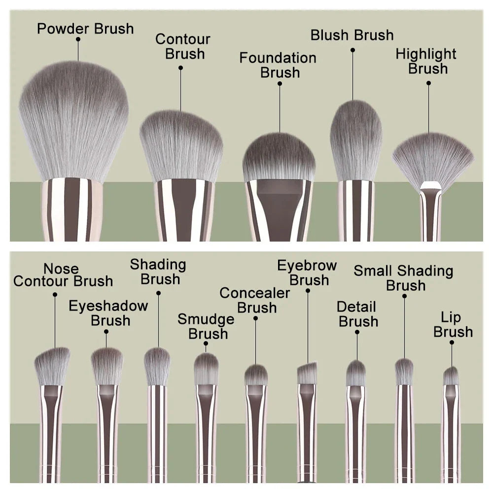 Soft Fluffy Makeup Brushes Set