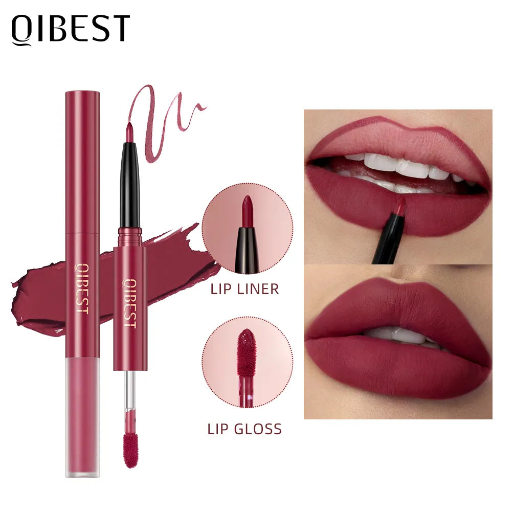 Lip Gloss Waterproof Lipstick Pencil and Gloss