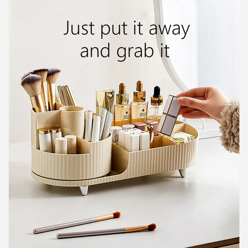 Rotating Makeup Organizer and Pen Holder