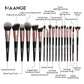 18-Piece Makeup Brush Set with Travel Bag