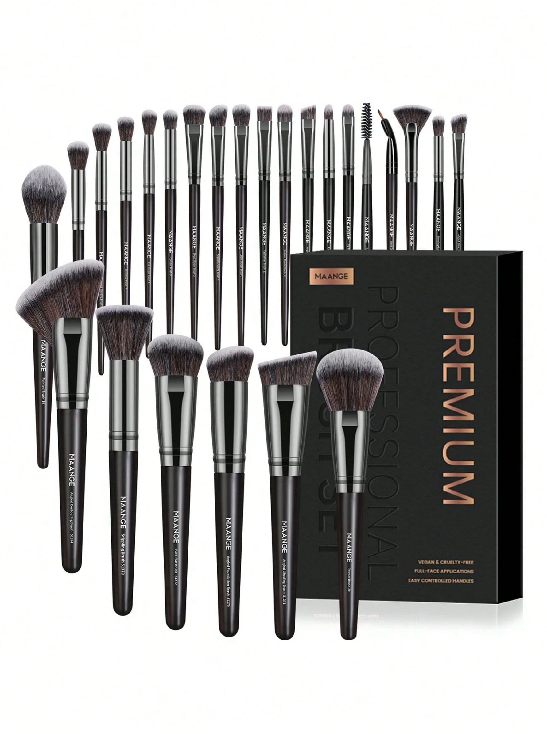 Premium 25-Piece Makeup Brush Set