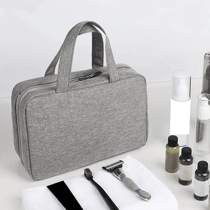 1pc Multi-Functional Foldable Dry And Wet Separation Cosmetic Bag