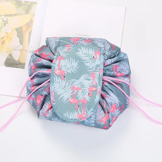 Women's Drawstring Travel Cosmetic Bag