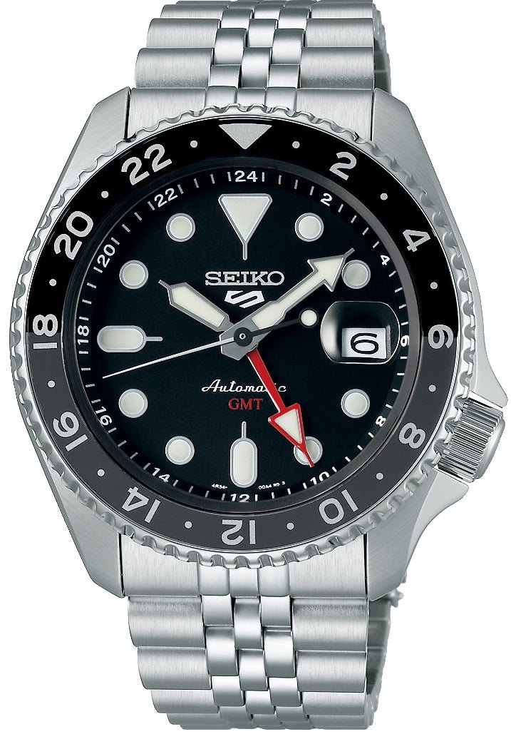 Seiko Watch 5 Sports Gmt Skx Re Interpretation Ssk001k1