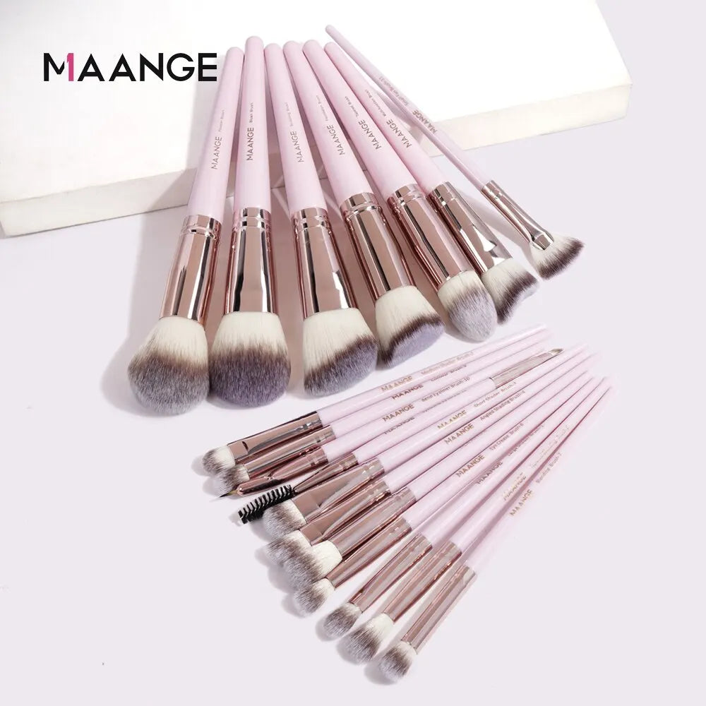 18-Piece Professional Makeup Brush Set for Women