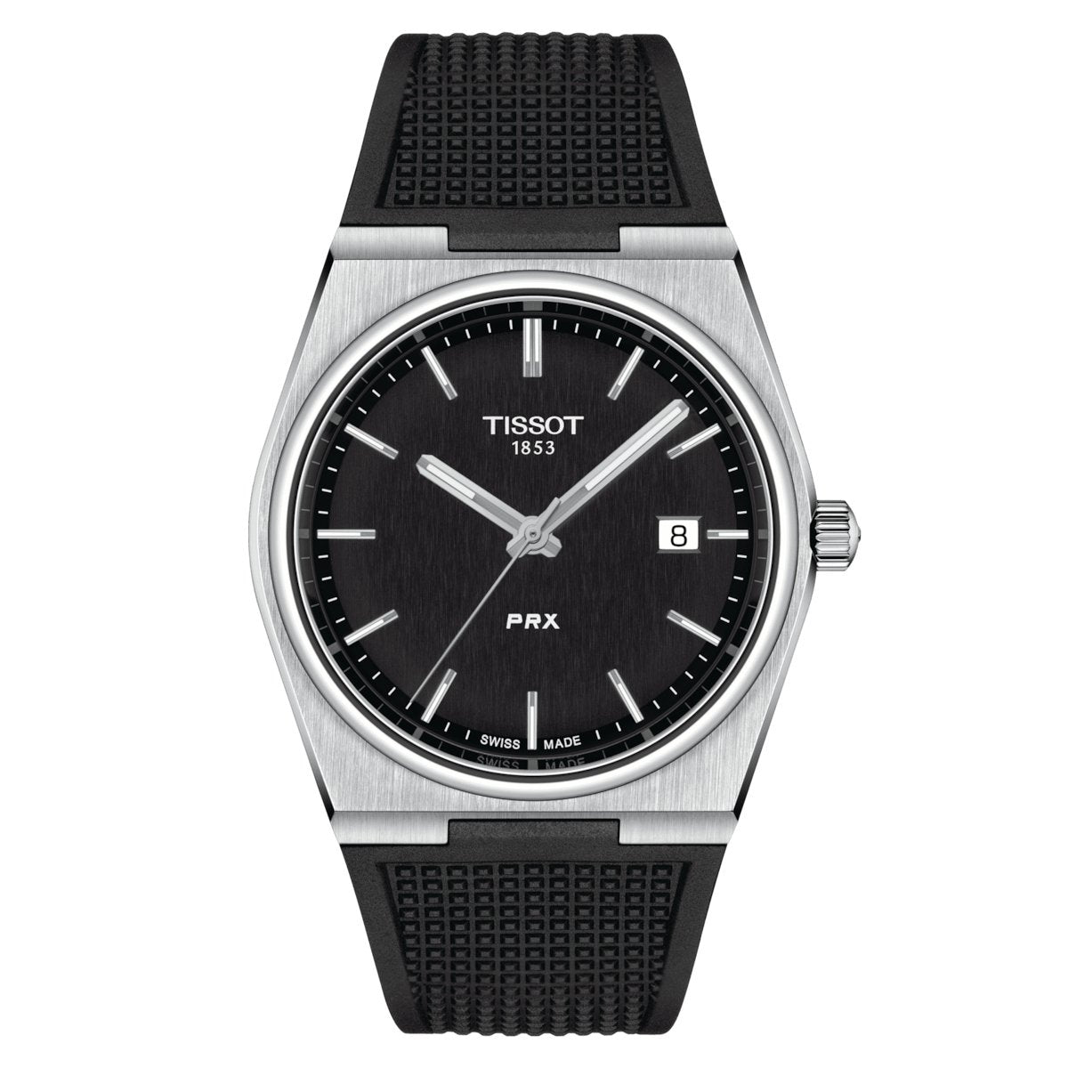 Tissot Prx 40mm Mens Black Watch T1374101705100