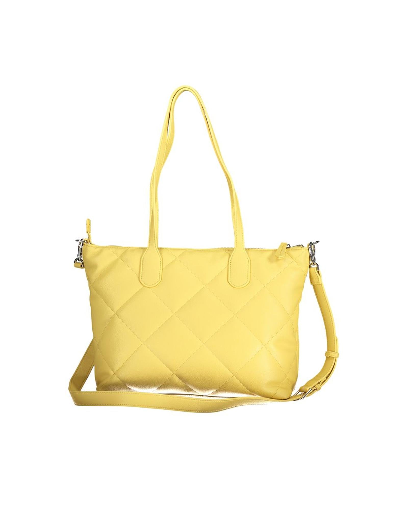 Valentino Bags Women's Yellow Polyethylene Handbag - One Size