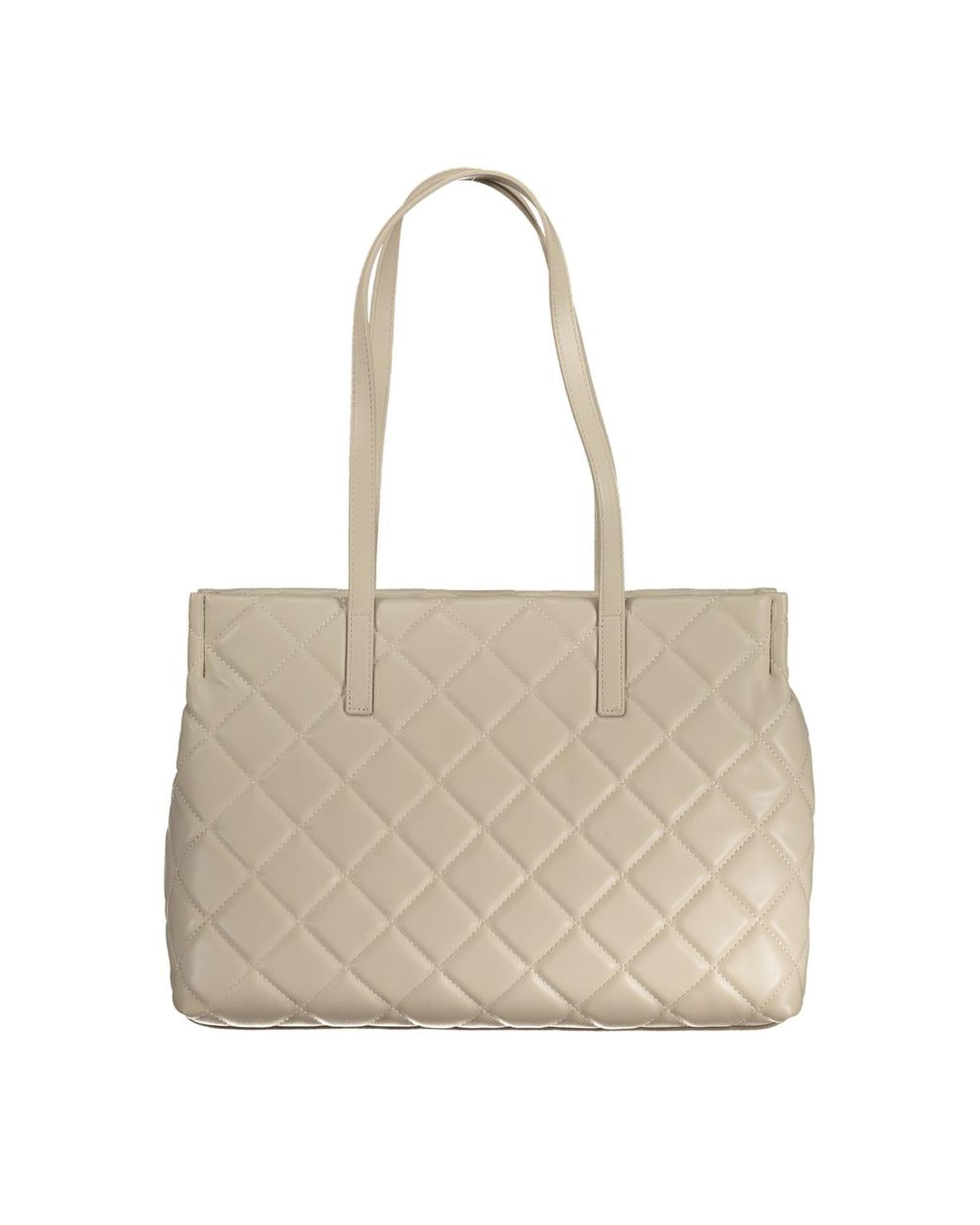 Valentino Bags Women's Beige Polyethylene Handbag - One Size