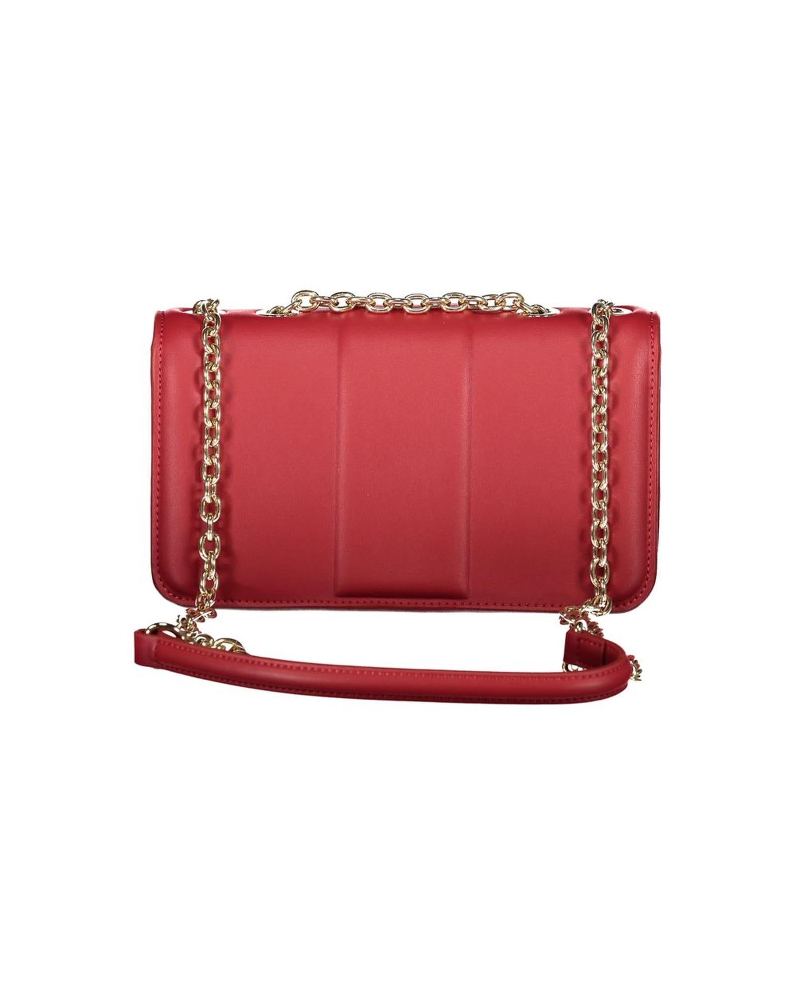 Valentino Bags Women's Red Polyethylene Handbag - One Size