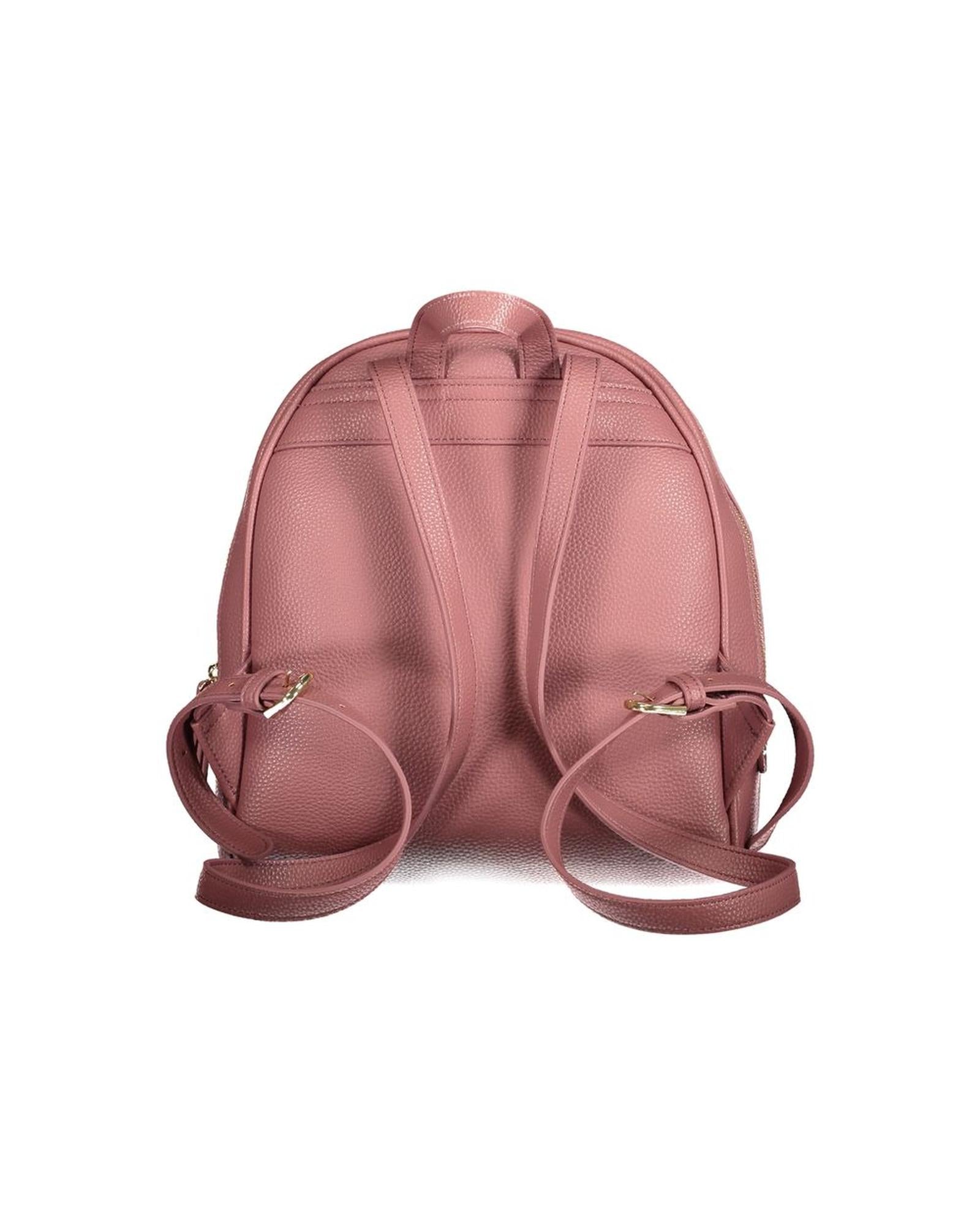 Valentino Bags Women's Pink Polyethylene Backpack - One Size