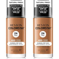 2x Revlon 30ml ColorStay Makeup for Normal/Dry Skin - Caramel 400