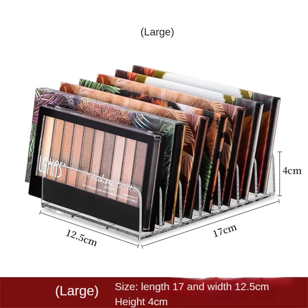 Acrylic Transparent Eye Shadow Tray Storage Box - Glam Warehouse