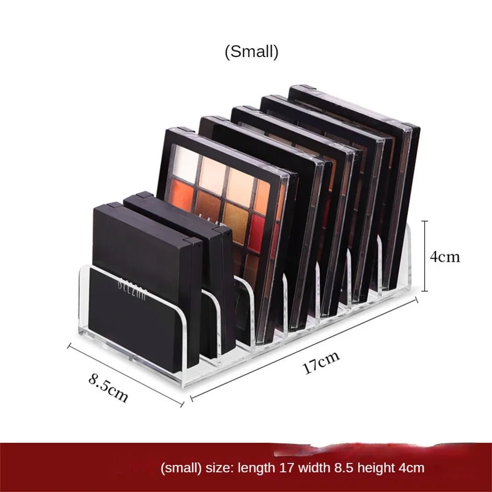 Acrylic Transparent Eye Shadow Tray Storage Box - Glam Warehouse