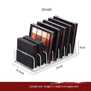 Acrylic Transparent Eye Shadow Tray Storage Box - Glam Warehouse