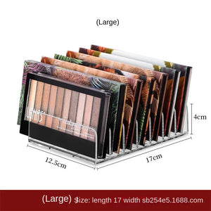 Acrylic Transparent Eye Shadow Tray Storage Box - Glam Warehouse