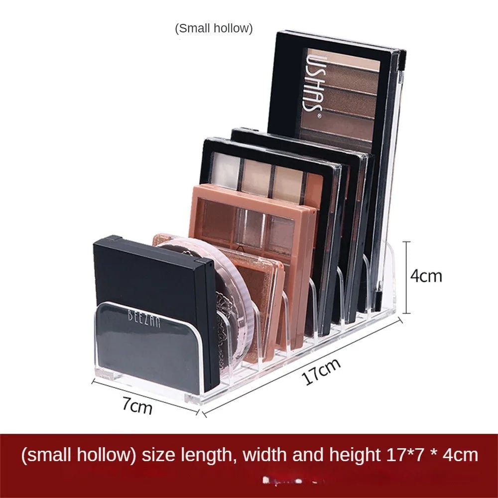Acrylic Transparent Eye Shadow Tray Storage Box - Glam Warehouse