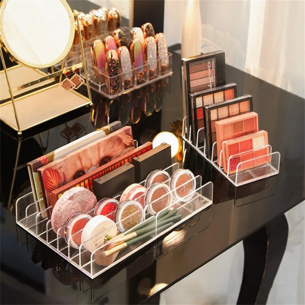 Acrylic Transparent Eye Shadow Tray Storage Box - Glam Warehouse