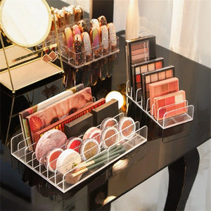 Acrylic Transparent Eye Shadow Tray Storage Box - Glam Warehouse