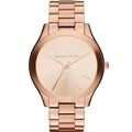 Michael Kors Mk3197 Ladies Slim Runway Rose Gold Watch