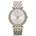 Michael Kors Mk3215 Ladies Darci Silver Two Tone Watch