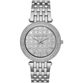 Michael Kors Mk3404 Ladies Darci Silver Motif Watch