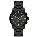 Burberry Mens Watch Chronograph The City Black Pvd Bu9354
