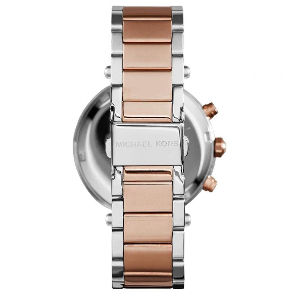 Michael Kors Mk6141 Ladies Parker Rose Gold Chronograph Watch