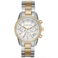 Michael Kors Mk6474 Ladies Ritz Gold Chronograph Watch