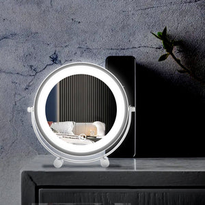 Clevinger San Marino LED Illuminated Makeup, Vanity, and Beauty Mirror - Glam Warehouse