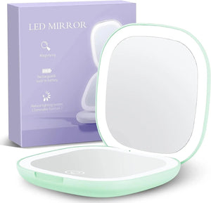 Compact Travel Makeup Mirror for Handbag - Glam Warehouse