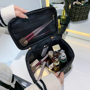 Cosmetic Bag Portable Girl Makeup Bag - Glam Warehouse