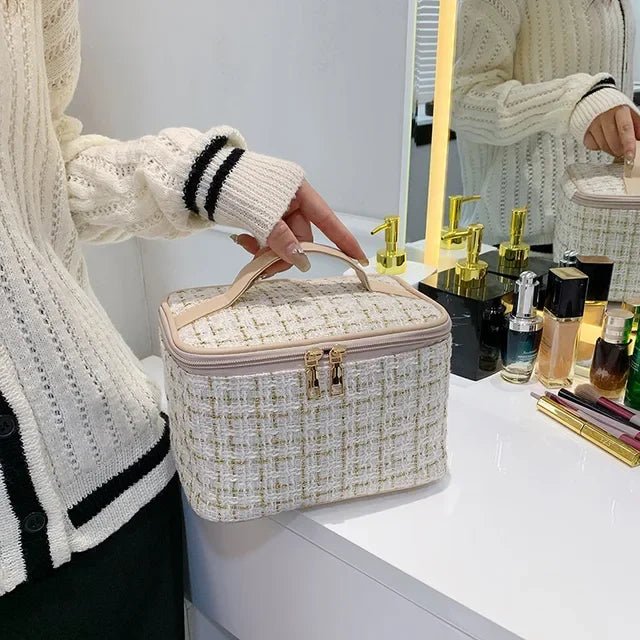 Cosmetic Bag Portable Girl Makeup Bag - Glam Warehouse