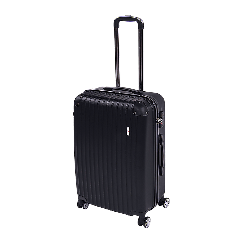 Delegate Suitcases Luggage Set 20" 24" 28"Carry On Trolley TSA Travel Bag - Glam Warehouse