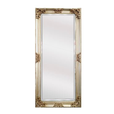 Deluxe French Provincial Ornate Mirror - Champagne - 90cm x 170cm - Glam Warehouse