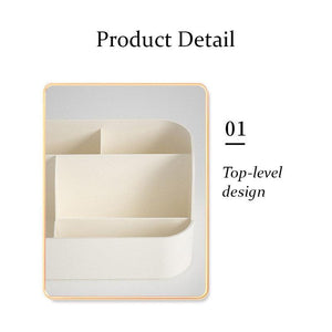 Drawer Storage Box Stationery Cosmetic Organizer Multi Purpose Desktop Holder - Green - Glam Warehouse