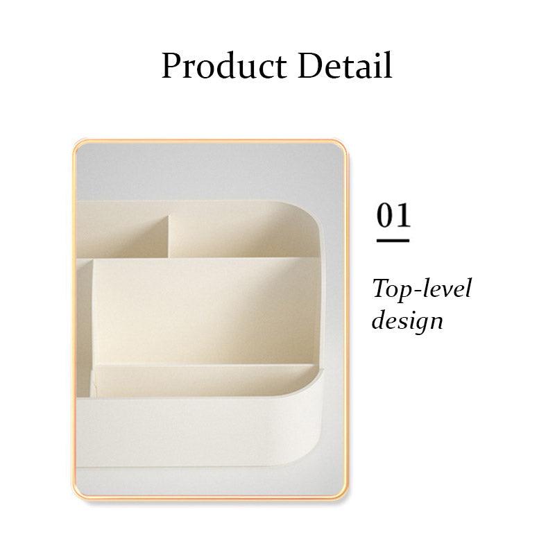 Drawer Storage Box Stationery Cosmetic Organizer Multi Purpose Desktop Holder - Green - Glam Warehouse