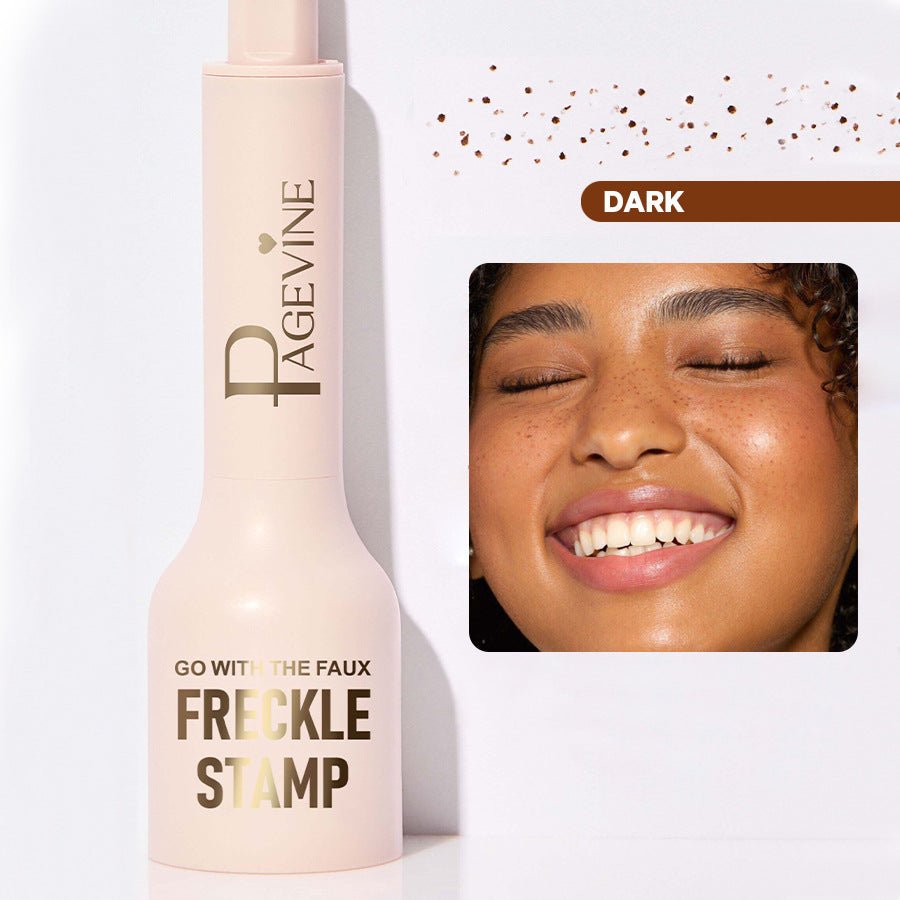 Effortless Faux Freckle Stamp Pen - Natural Looking Freckle Clusters in Seconds(DARK) - Glam Warehouse