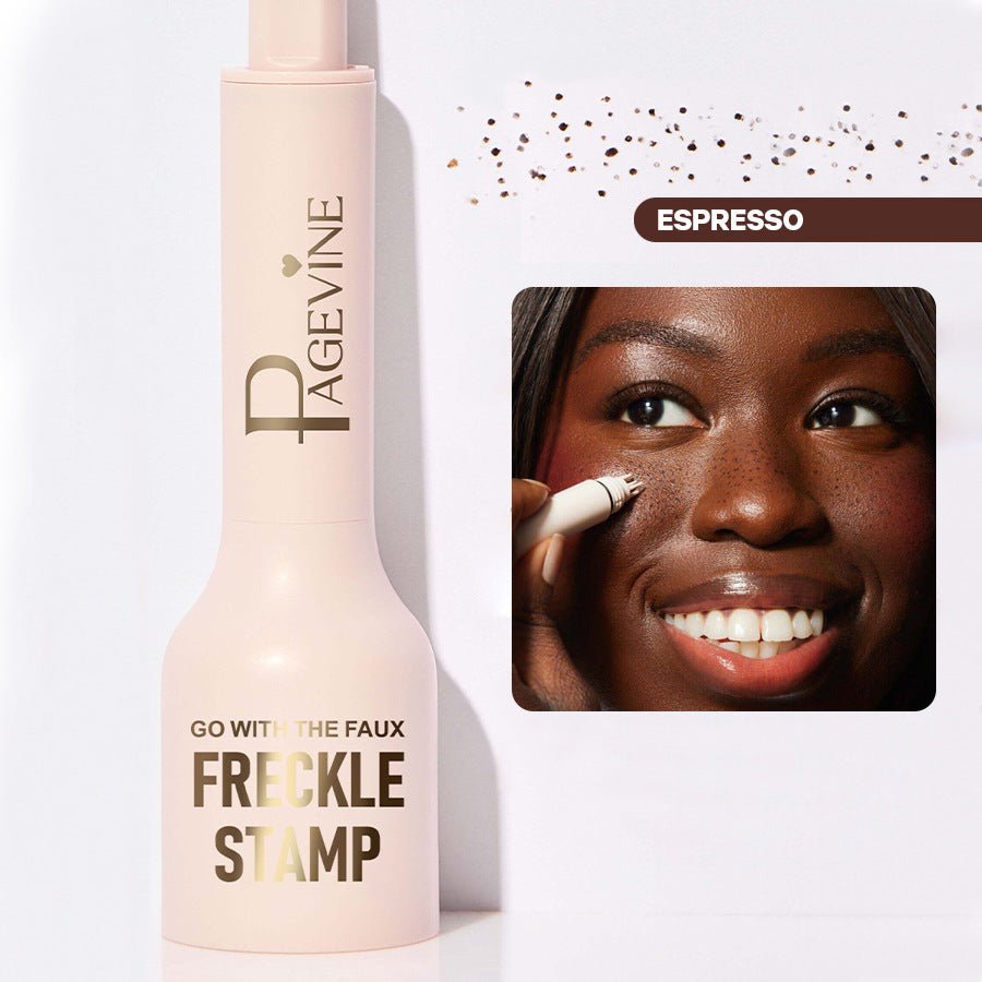 Effortless Faux Freckle Stamp Pen - Natural Looking Freckle Clusters in Seconds(ESPRESSO) - Glam Warehouse
