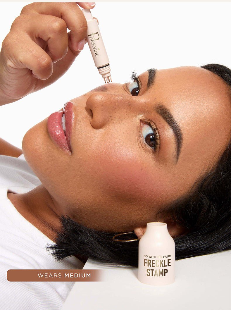 Effortless Faux Freckle Stamp Pen - Natural Looking Freckle Clusters in Seconds(MEDIUM) - Glam Warehouse