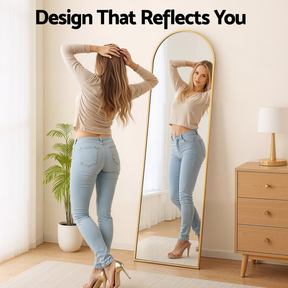 Embellir Full Length Mirror Floor Dressing Mirror 160cm - Glam Warehouse