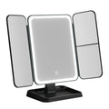 Embellir LED Makeup Mirror Tri-fold Lighted Vanity Mirrors 1X2X3X Magnifications - Glam Warehouse