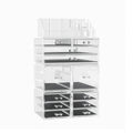 Embellir Makeup Case Acrylic Cosmetic Organizer Storage Box Jewellery Holder - Glam Warehouse