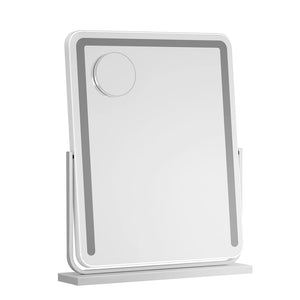 Embellir Makeup Mirror 40x50cm Hollywood Vanity with LED Light Strip Rotation - Glam Warehouse
