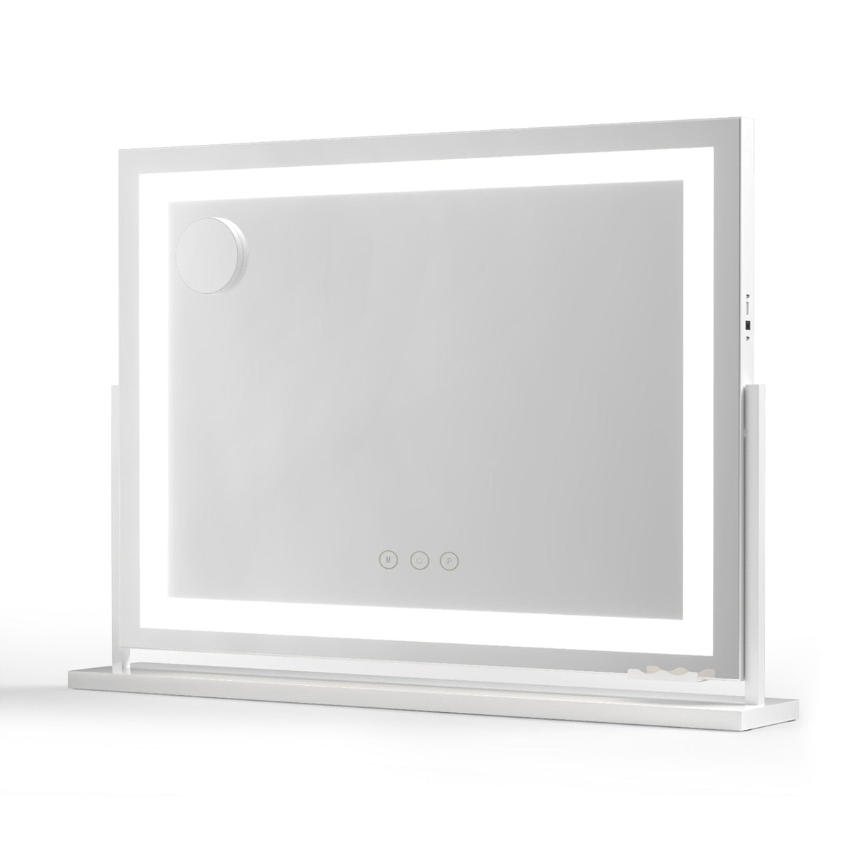 Embellir Makeup Mirror 80x58cm 360～ Rotatable Vanity Mirror with Lights Bright Light Strip Adjustable - Glam Warehouse